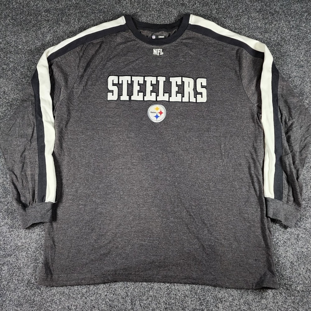 PITTSBURGH STEELERS NFL TEAM APPAREL Longsleeve SHIRT SIZE‎ XL